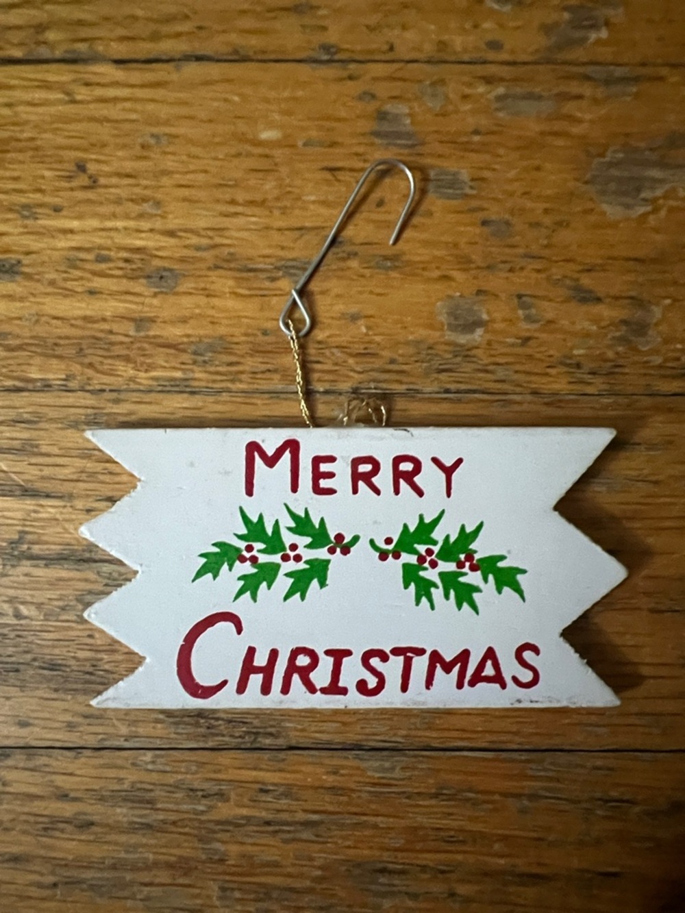 Cute wooden ornament